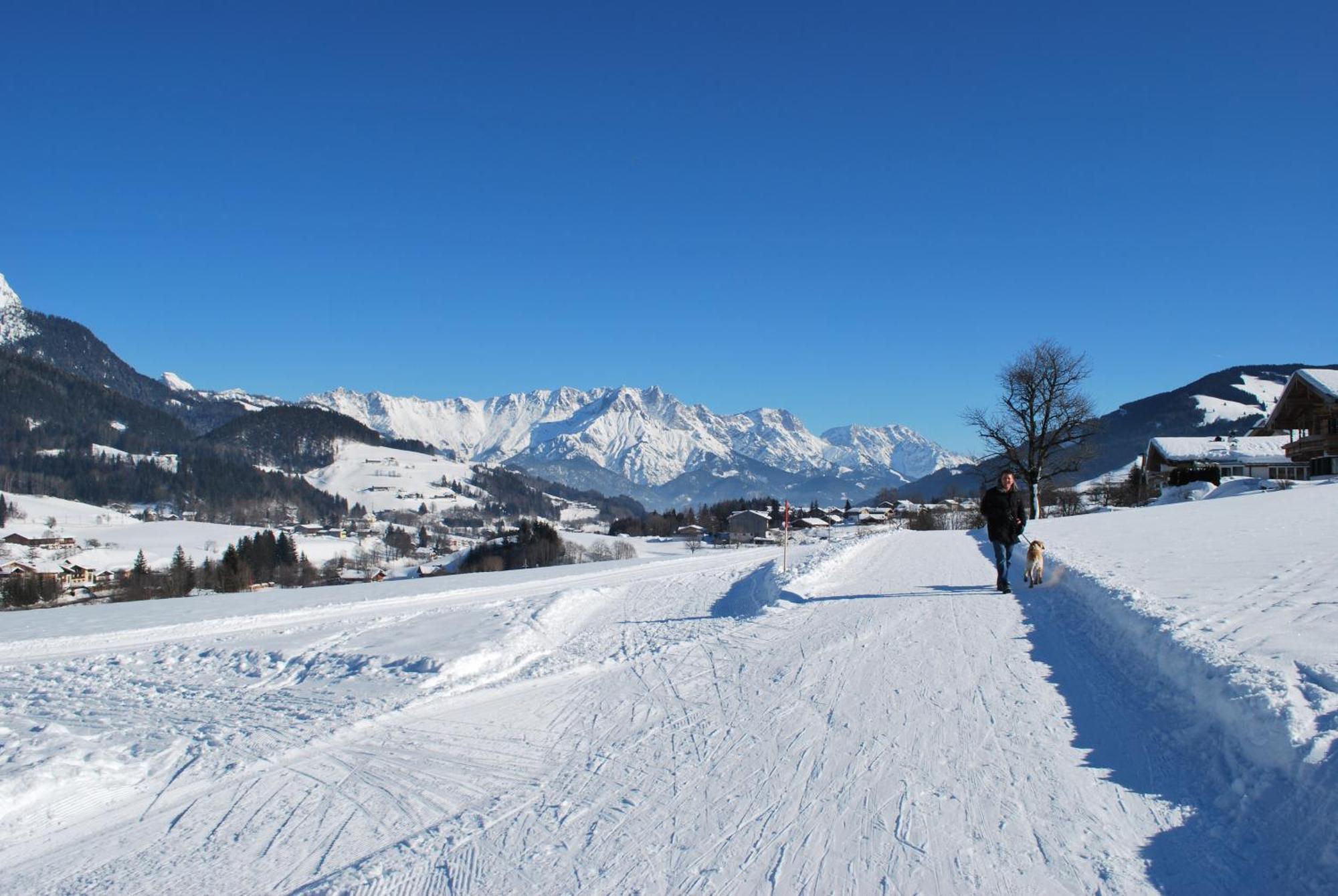 Appartement Haus Pichler Leogang Exteriér fotografie